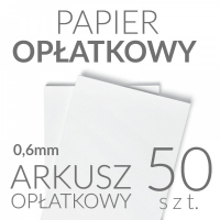 Jadalny papier opłatkowy A4 0,6mm - Classic - 50szt