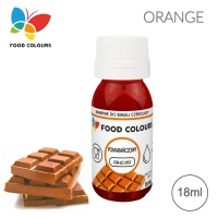 Barwnik do białej czekolady 18ml - Pomarańczowy