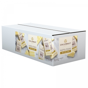 CALLEBAUT  NEAPOLITANKI Mini Czekoladka biała W2- 75szt x 13,5g