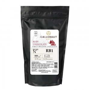 CALLEBAUT Ruby Chocolate 0,5kg (RB1)