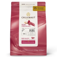 CALLEBAUT Ruby Chocolate 2,5kg (RB1)