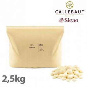 Czekolada biała SICAO 28% - 2,5kg