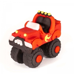 Figurka cukrowa - Monster Truck Czerwony