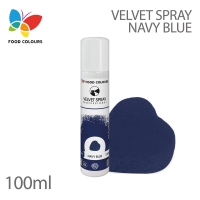 Food Colours Zamsz w spray'u 100 ml - navy blue - granatowy