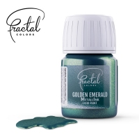Fractal Farbka metaliczna - Golden Emerald (Szmaragdowy Złoty) 30g