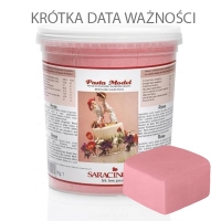 Masa do modelowania SARACINO Różowa 1kg-data ważności 30.09.2024