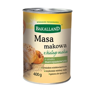 Kajmak - masa makowa - z białego maku