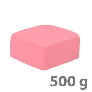 Masa plastyczna BEZGLUTENOWA różowa - 500g