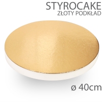 Okrągły podkład STYROCAKE - wys. 22mm - 40cm