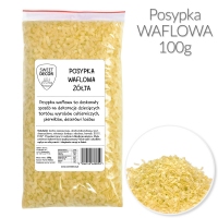 Posypka z opłatka żółta - 100g